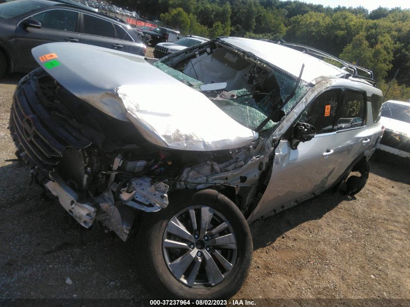 2022 NISSAN PATHFINDER SV - 5N1DR3BC4NC246664