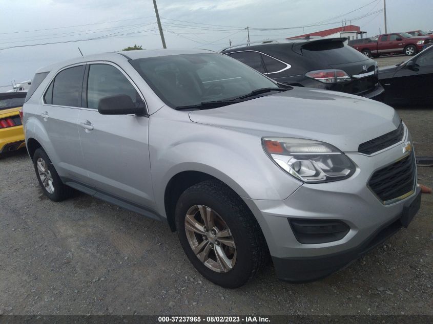 2017 CHEVROLET EQUINOX LS - 2GNALBEK2H1600205