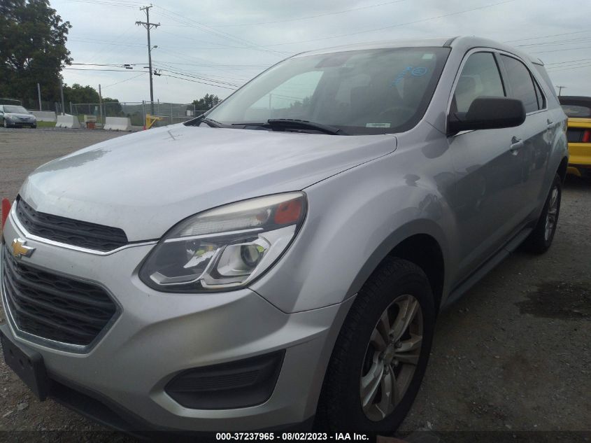 2017 CHEVROLET EQUINOX LS - 2GNALBEK2H1600205