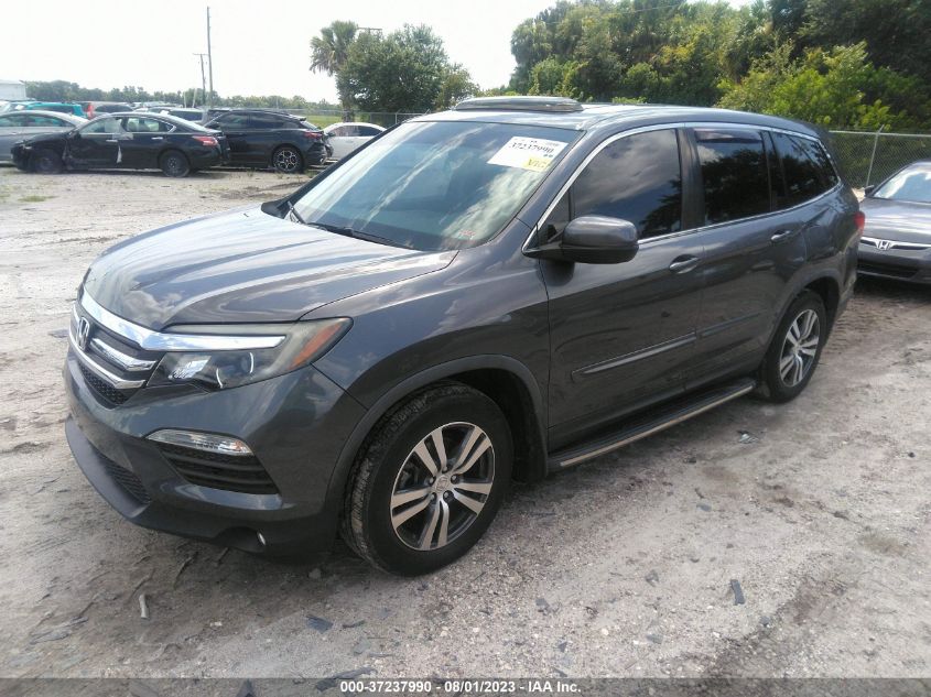 2017 HONDA PILOT EX-L - 5FNYF5H59HB037771