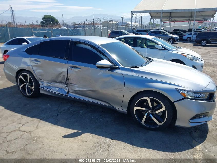 2020 HONDA ACCORD SEDAN SPORT - 1HGCV1F37LA083562