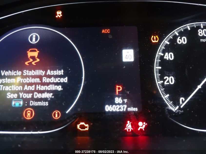 2020 HONDA ACCORD SEDAN SPORT - 1HGCV1F37LA083562