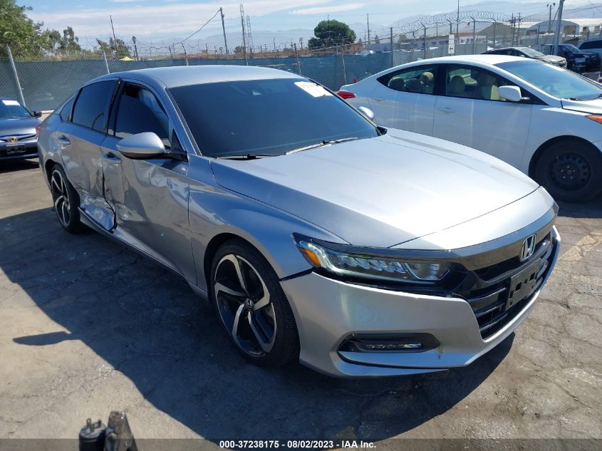 2020 HONDA ACCORD SEDAN SPORT - 1HGCV1F37LA083562