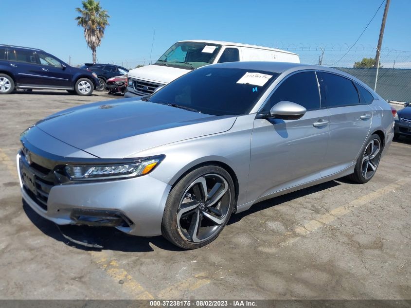 2020 HONDA ACCORD SEDAN SPORT - 1HGCV1F37LA083562