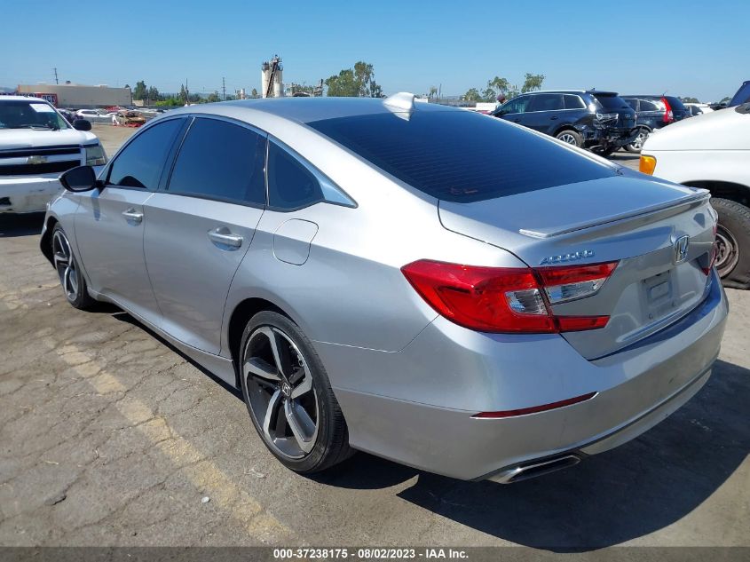 2020 HONDA ACCORD SEDAN SPORT - 1HGCV1F37LA083562