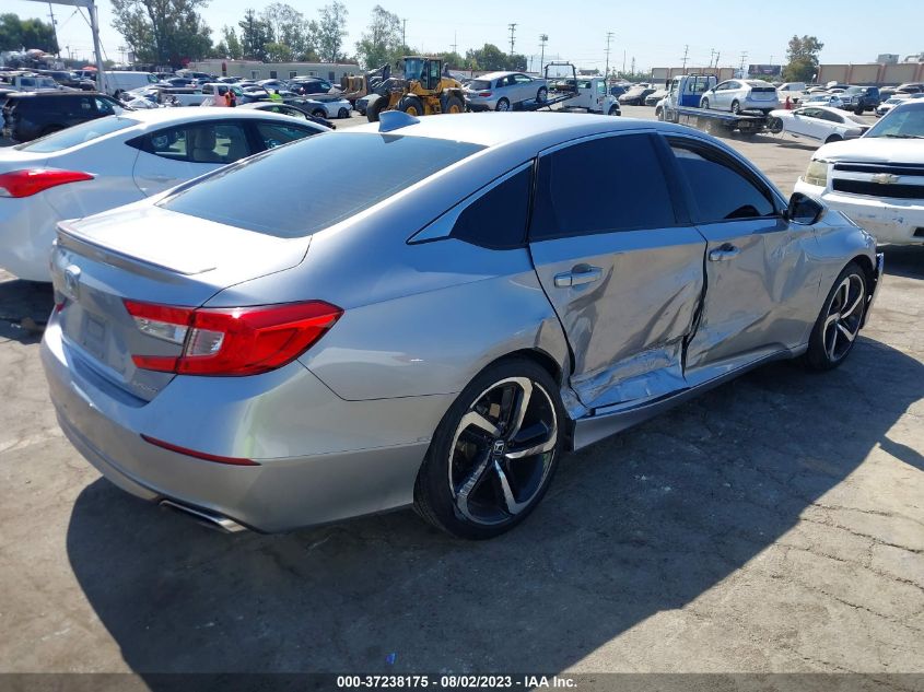 2020 HONDA ACCORD SEDAN SPORT - 1HGCV1F37LA083562
