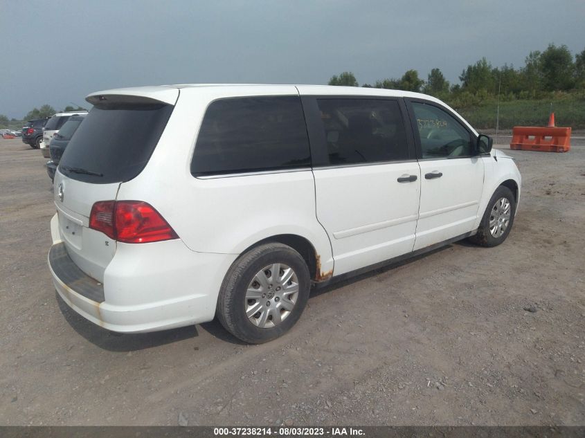 2013 VOLKSWAGEN ROUTAN S 2C4RVAAG3DR819185