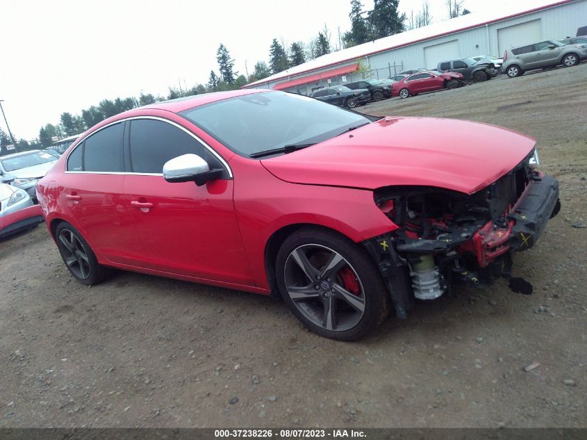 2013 VOLVO S60 T6 - YV1902FHXD2194993