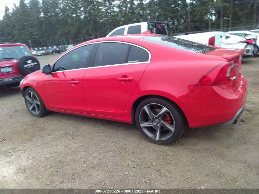 2013 VOLVO S60 T6 - YV1902FHXD2194993
