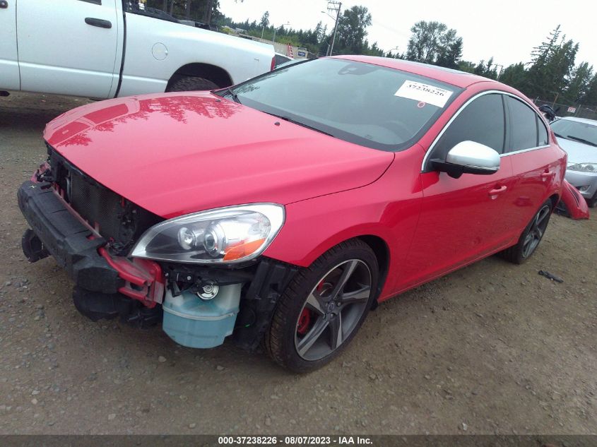 2013 VOLVO S60 T6 - YV1902FHXD2194993