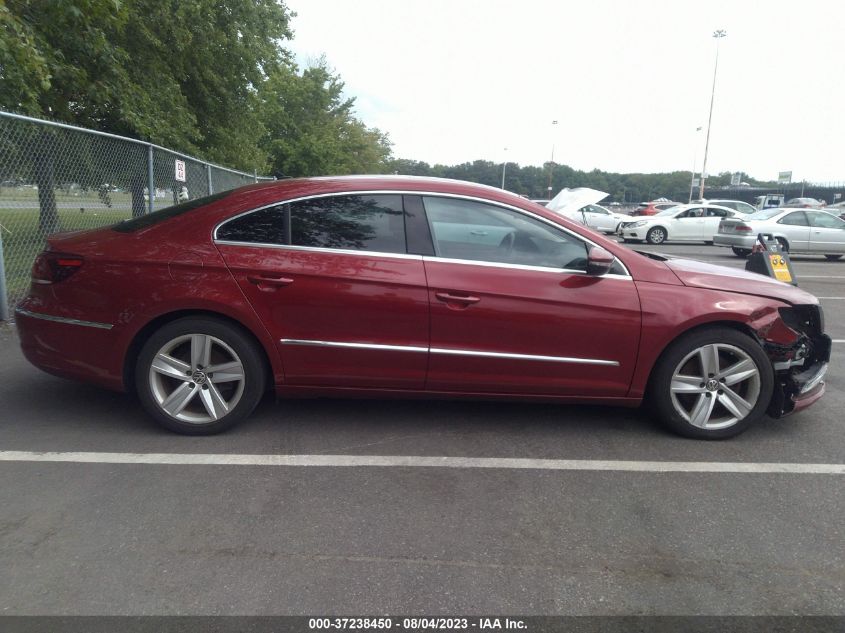 2013 VOLKSWAGEN CC SPORT - WVWBP7AN4DE556716
