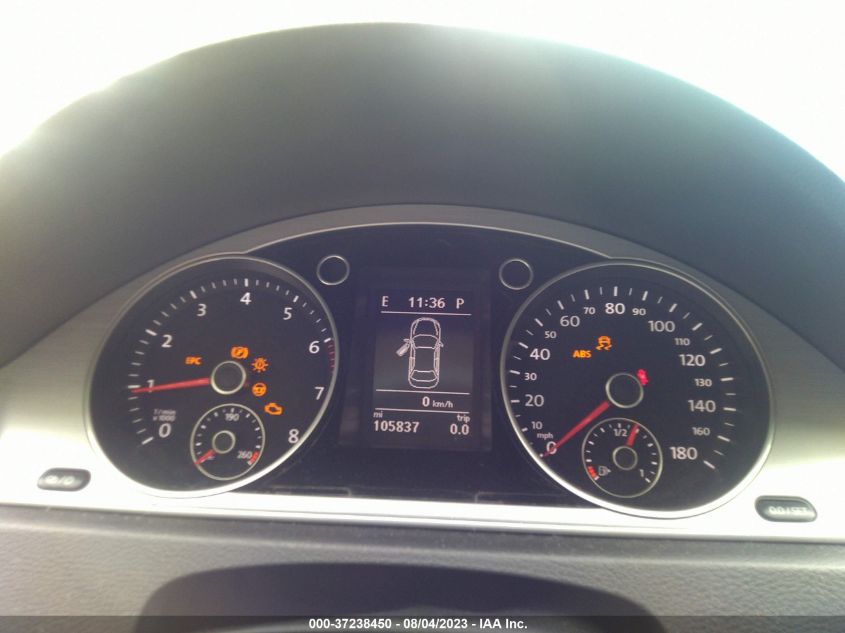 2013 VOLKSWAGEN CC SPORT - WVWBP7AN4DE556716