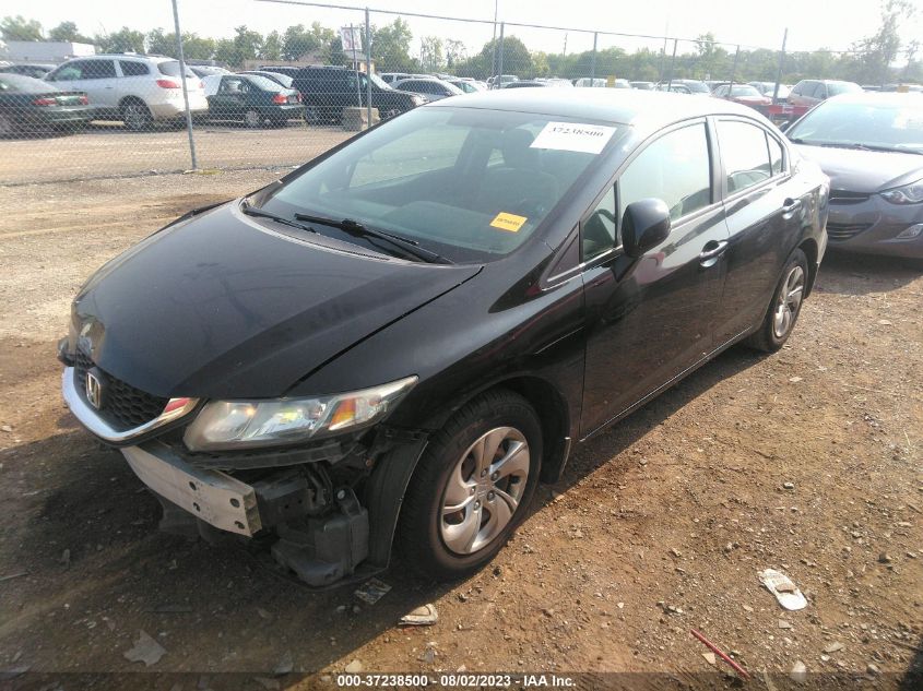 2013 HONDA CIVIC SDN LX - 19XFB2F50DE059825