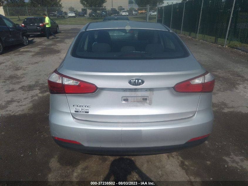 2016 KIA FORTE LX - KNAFX4A65G5478425
