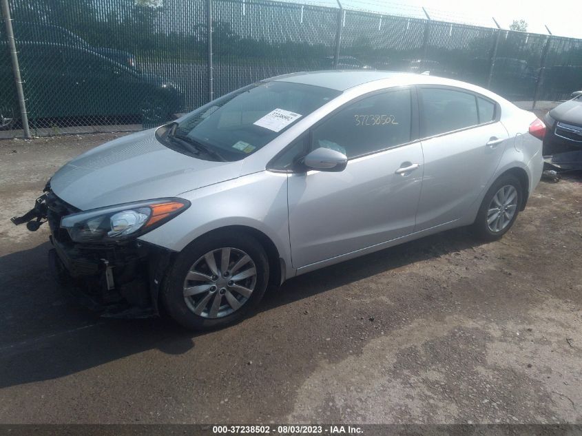 2016 KIA FORTE LX - KNAFX4A65G5478425