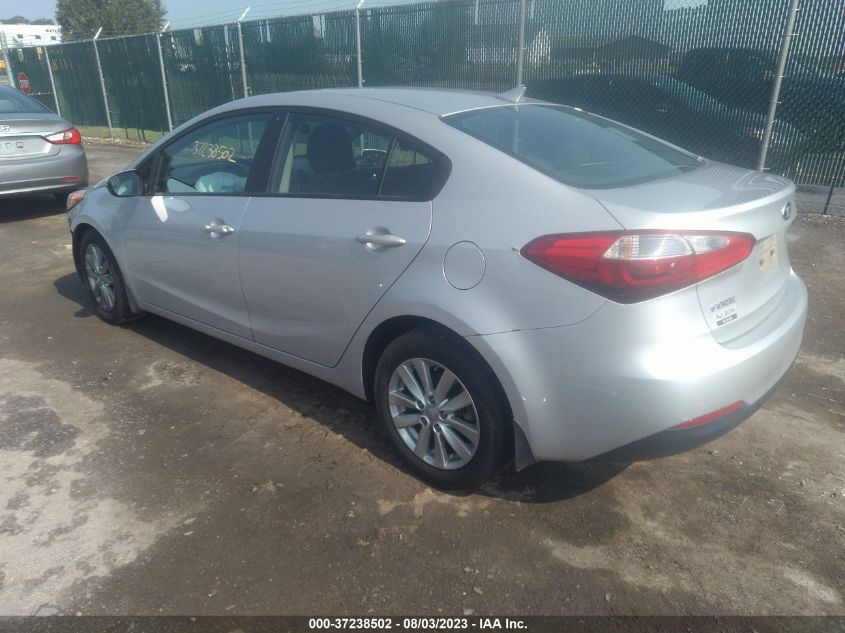 2016 KIA FORTE LX - KNAFX4A65G5478425