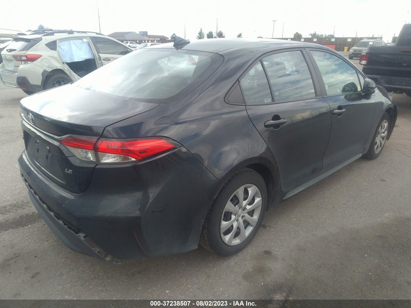VIN 5YFEPMAE8MP250956 2021 TOYOTA COROLLA LE