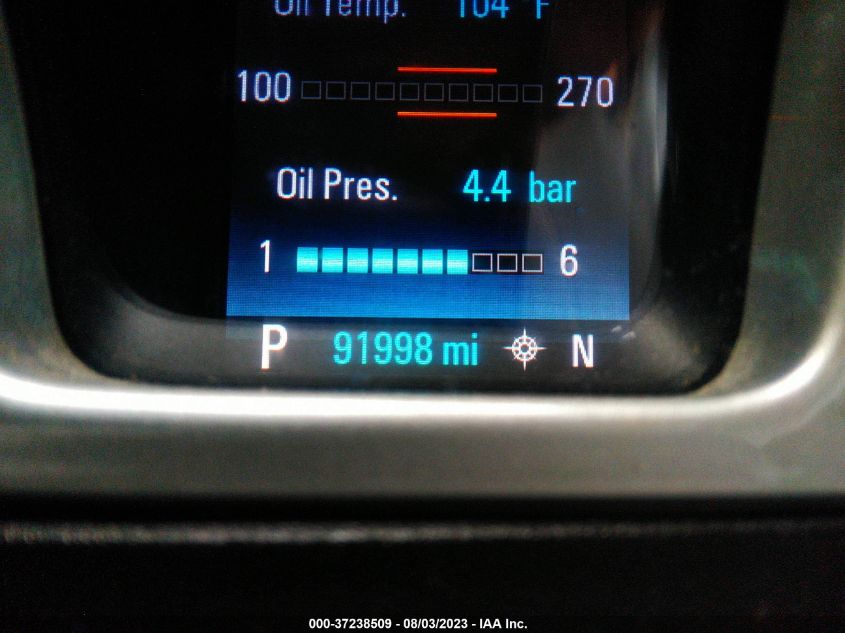2015 CHEVROLET CAMARO LT - 2G1FF1E30F9180637