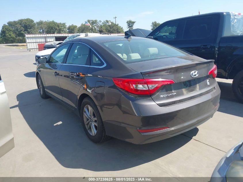 2016 HYUNDAI SONATA 2.4L SE - 5NPE24AF6GH336887