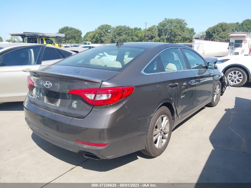 2016 HYUNDAI SONATA 2.4L SE - 5NPE24AF6GH336887