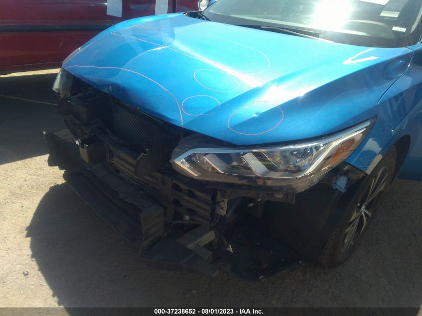 2021 NISSAN SENTRA SV - 3N1AB8CV2MY308502