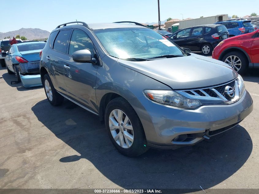 2014 NISSAN MURANO SV - JN8AZ1MU4EW412606