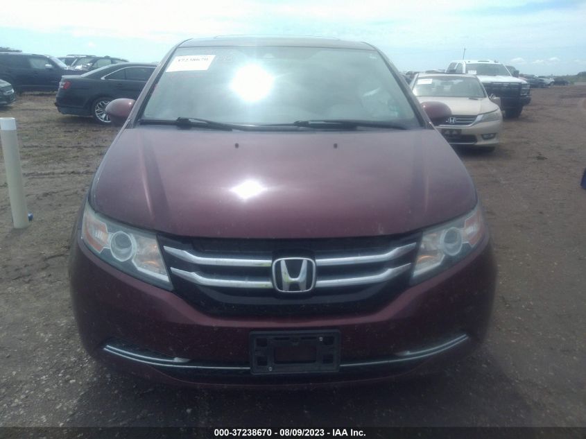 2016 HONDA ODYSSEY EX-L - 5FNRL5H68GB139812