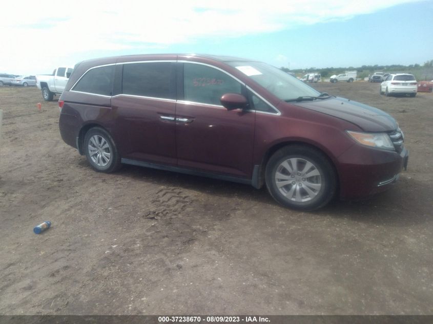 2016 HONDA ODYSSEY EX-L - 5FNRL5H68GB139812