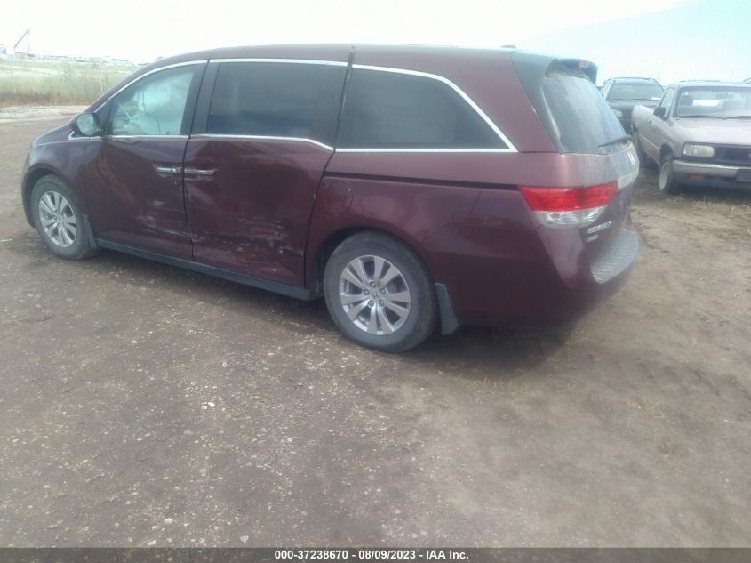 2016 HONDA ODYSSEY EX-L - 5FNRL5H68GB139812