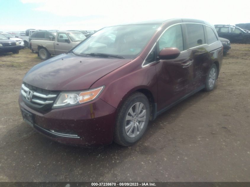2016 HONDA ODYSSEY EX-L - 5FNRL5H68GB139812