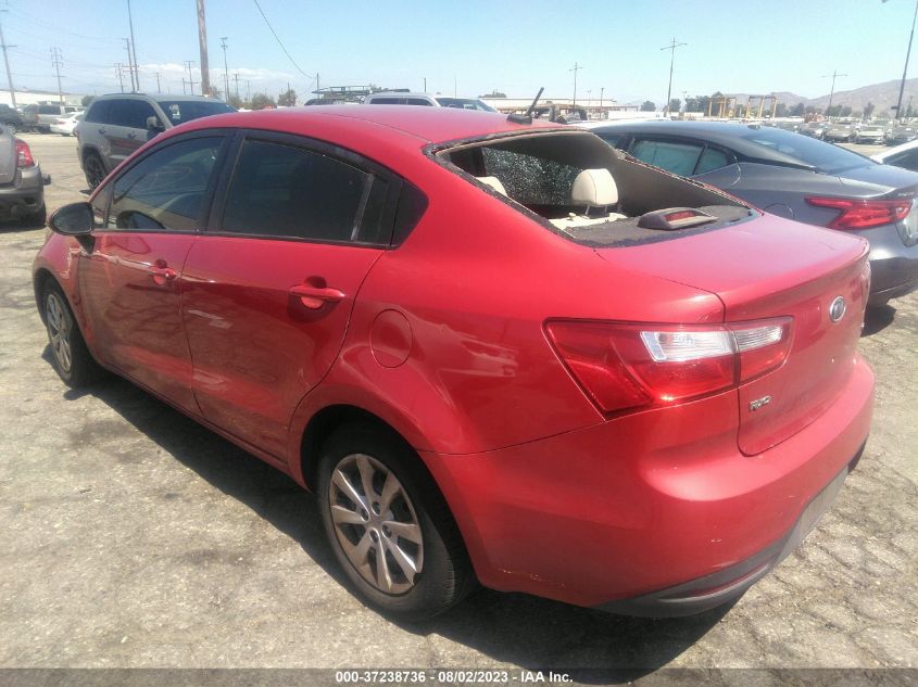 2013 KIA RIO LX - KNADM4A3XD6112021
