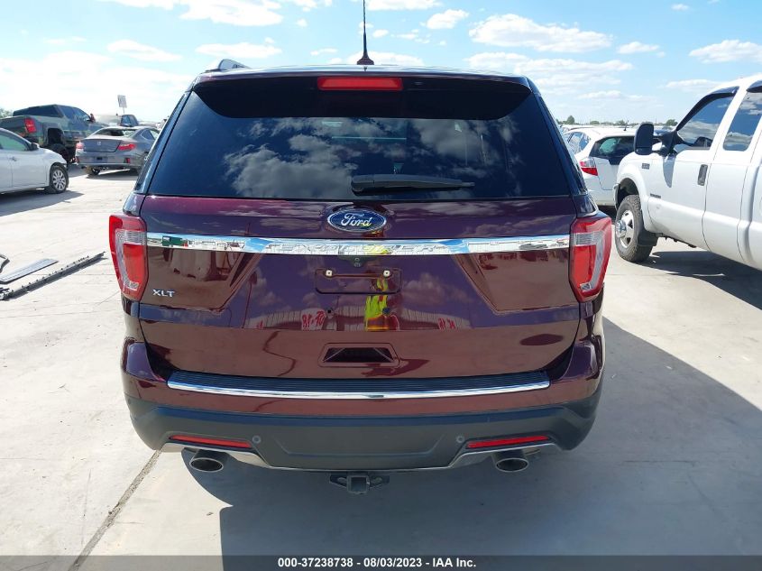 2018 FORD EXPLORER XLT - 1FM5K7D87JGA88221