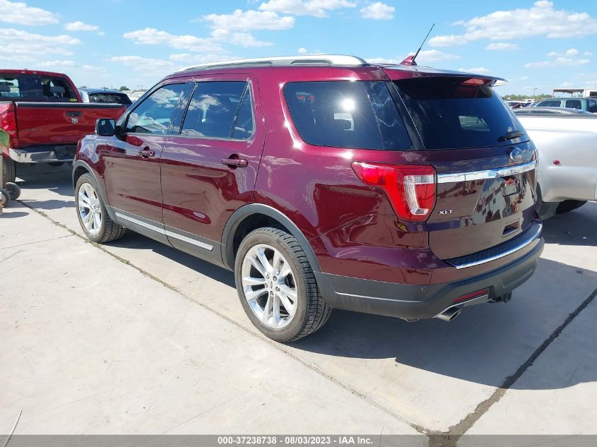 2018 FORD EXPLORER XLT - 1FM5K7D87JGA88221