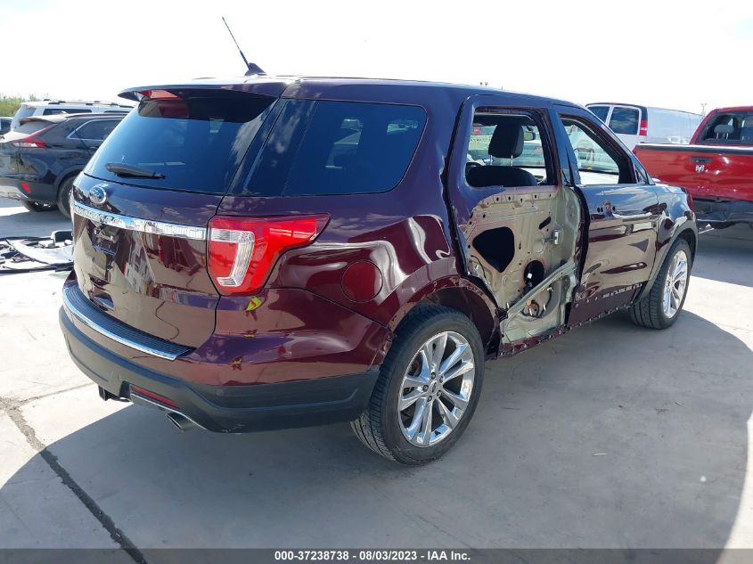 2018 FORD EXPLORER XLT - 1FM5K7D87JGA88221