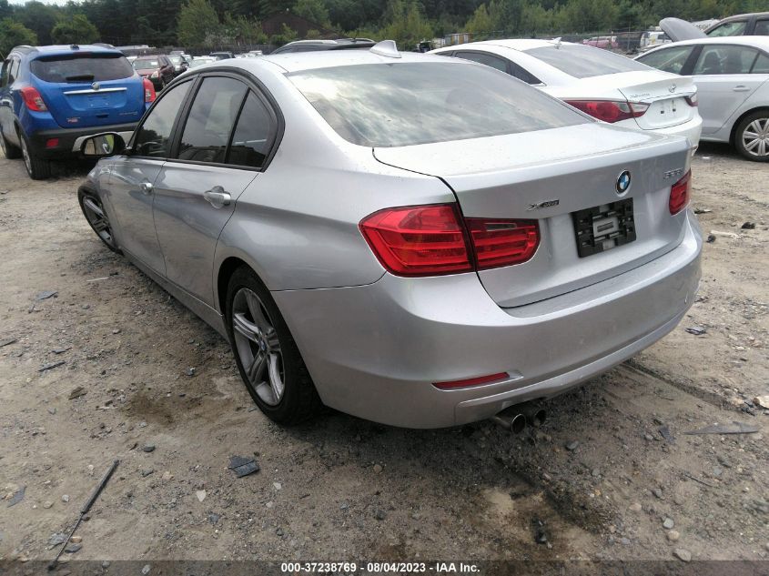 2013 BMW 3 SERIES 328I XDRIVE - WBA3B5G54DNS01833