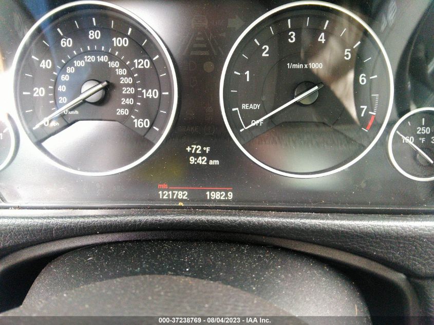 2013 BMW 3 SERIES 328I XDRIVE - WBA3B5G54DNS01833