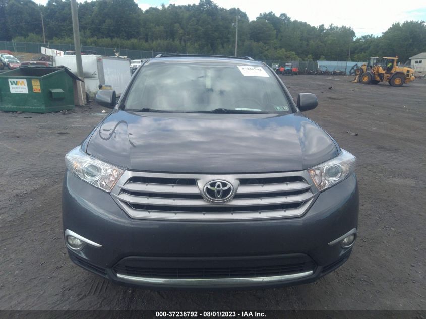 2013 TOYOTA HIGHLANDER - 5TDBK3EH3DS258003