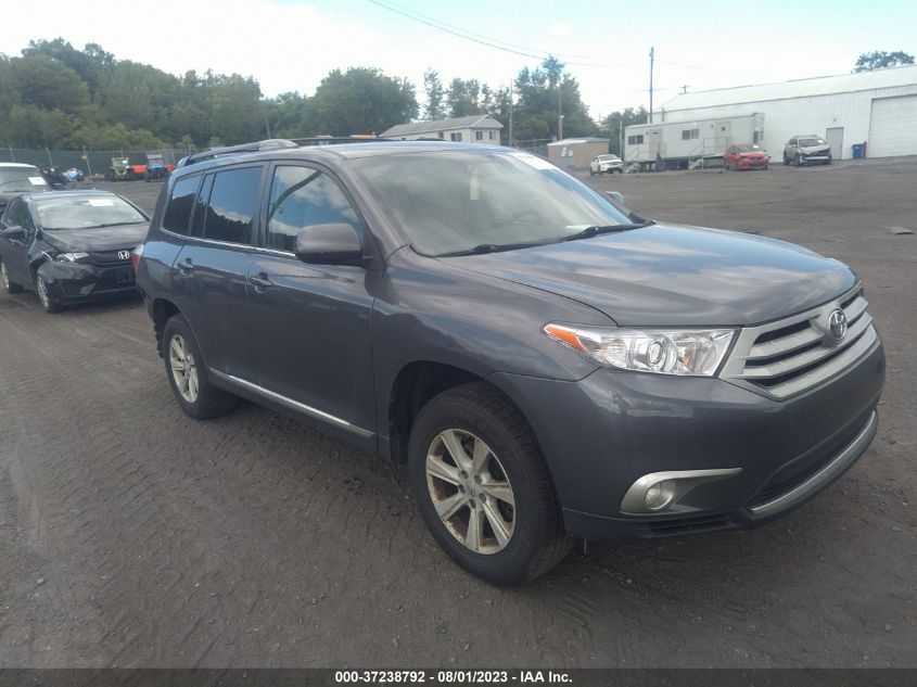 2013 TOYOTA HIGHLANDER - 5TDBK3EH3DS258003