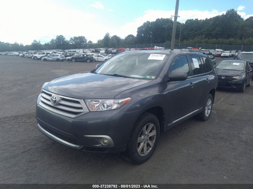 2013 TOYOTA HIGHLANDER - 5TDBK3EH3DS258003