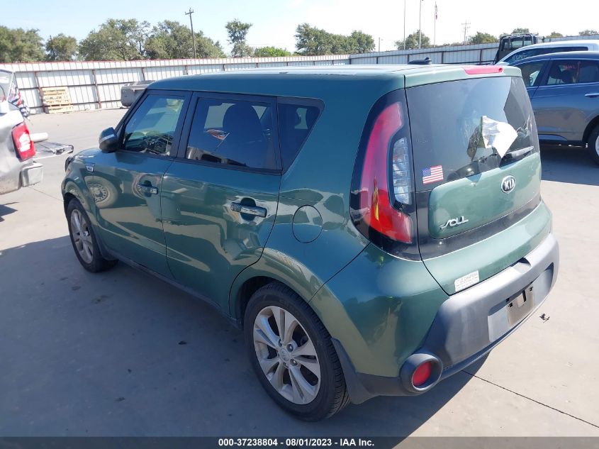 2014 KIA SOUL - KNDJP3A59E7009953