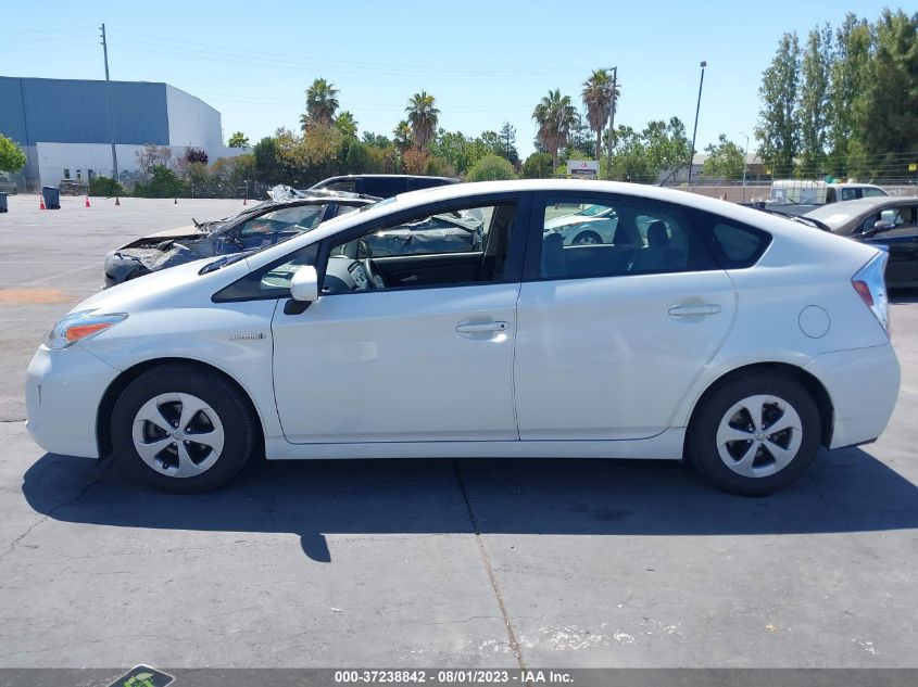 2014 TOYOTA PRIUS FOUR/FIVE/THREE/ONE/TWO - JTDKN3DU8E0387297