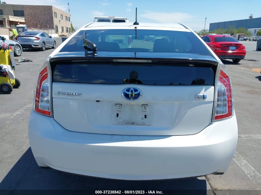 2014 TOYOTA PRIUS FOUR/FIVE/THREE/ONE/TWO - JTDKN3DU8E0387297