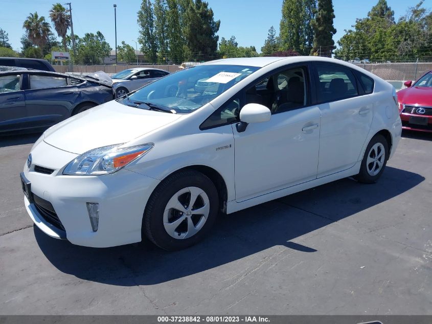 2014 TOYOTA PRIUS FOUR/FIVE/THREE/ONE/TWO - JTDKN3DU8E0387297