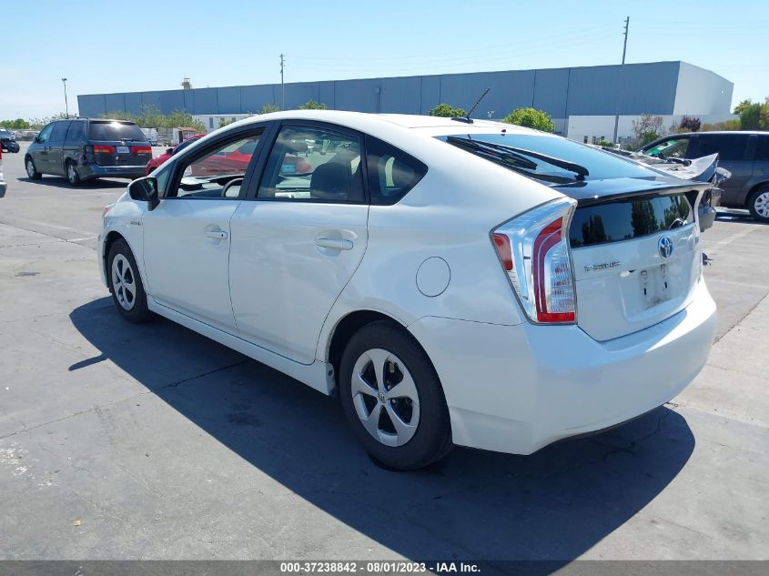 2014 TOYOTA PRIUS FOUR/FIVE/THREE/ONE/TWO - JTDKN3DU8E0387297