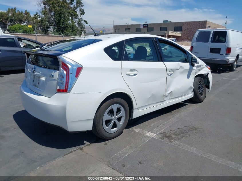 2014 TOYOTA PRIUS FOUR/FIVE/THREE/ONE/TWO - JTDKN3DU8E0387297