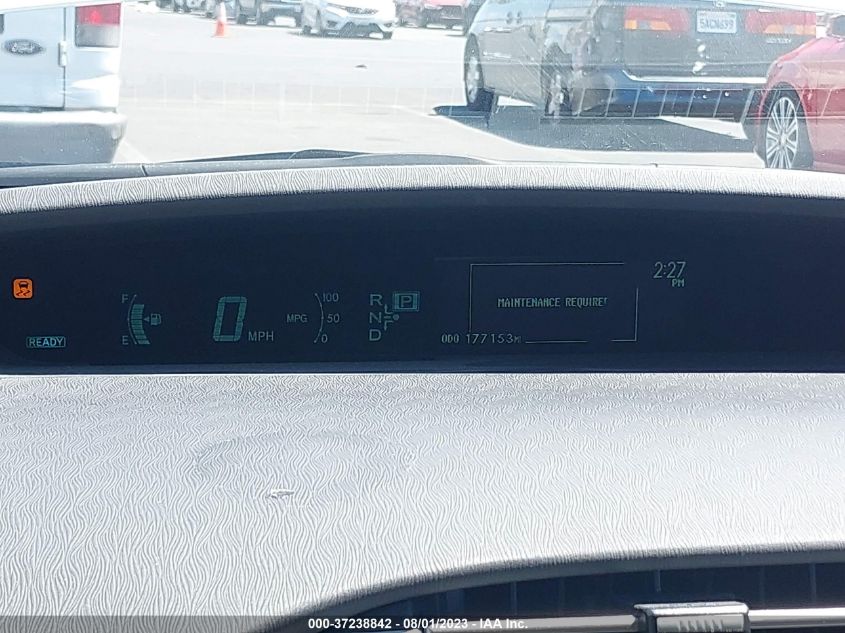 2014 TOYOTA PRIUS FOUR/FIVE/THREE/ONE/TWO - JTDKN3DU8E0387297