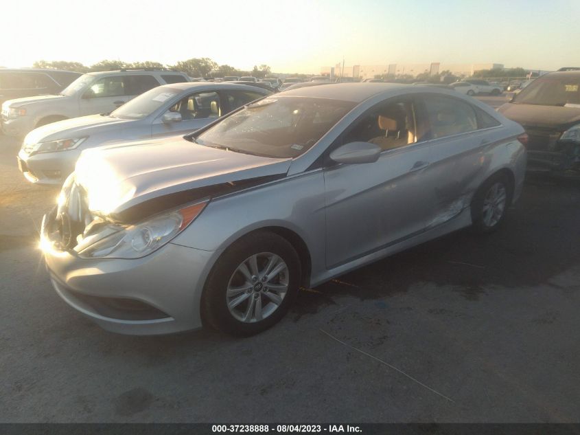 2014 HYUNDAI SONATA GLS - 5NPEB4AC7EH920797