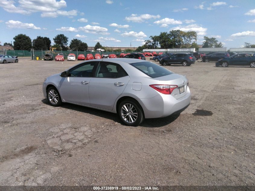2015 TOYOTA COROLLA L/LE/S/S PLUS/LE PLUS - 2T1BURHE4FC277718