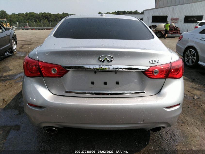 2016 INFINITI Q50 2.0T - JN1CV7AP8GM203131