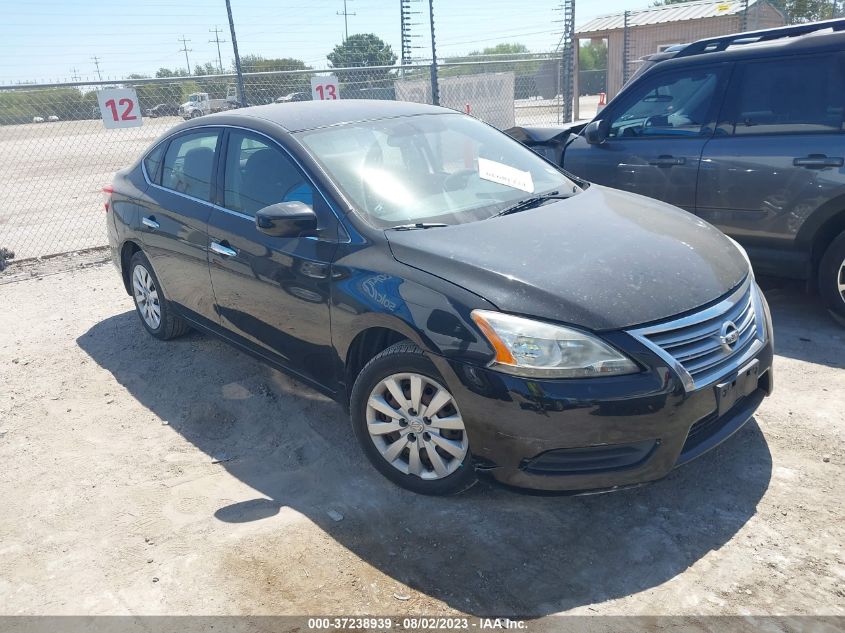 2014 NISSAN SENTRA S - 3N1AB7AP4EY202343